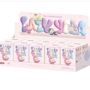 Pop Mart The Monsters Labubu Yoga Series Full Case